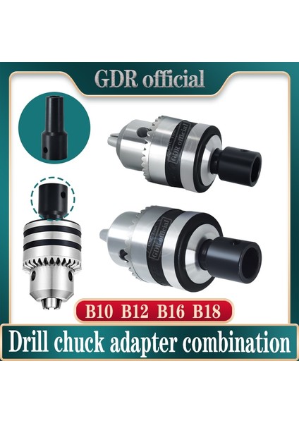 2 Adet B10--8MM (0.5-6) Matkap Aynası Adaptörü Motor Şaftı Matkap Aynası B10 B12 B16 B18 Kilitleme Matkap Aynası Adaptör Kovanı Motor Makinesi Konik Matkap Aynası (Yurt Dışından) fiyatları
