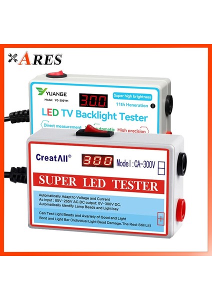 24W Abd Plug CA-300V LED Lamba Tv Arkaplan Işığı Test Cihazı Çok Amaçlı LED Şeritler Boncuk Test Aracı Kapasite Diyot Gerilim Ölçüm Cihazı (Yurt Dışından) fiyatları