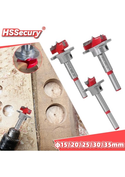 25MM Menteşe Delik Delme Açıcı Karbür Ucu Matkap Ucu Ağaç Işleme Araçları Menteşe Delme Matkap Uçları Kapı Deliği Yuvarlak Şaft Aksesuarları (Yurt Dışından) fiyatları