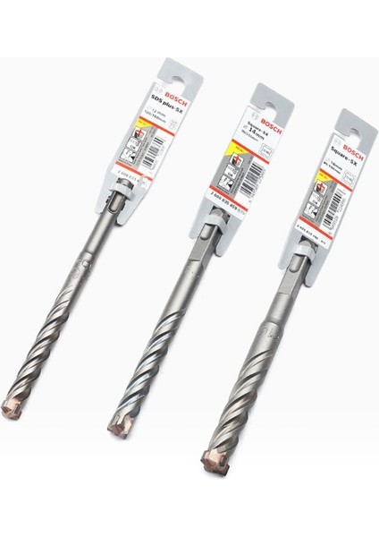 22X200X250MM Bosch Dört Çukurlu Elektrikli Darbeli Matkap Ucu 5 Serisi Dört Bıçaklı Yuvarlak Şaft/kare Şaft Matkap Uçları Beton Duvarları Delebilir (Yurt Dışından) modelleri