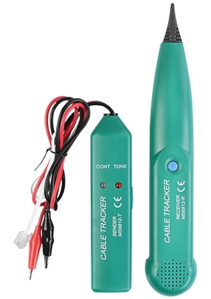 Yeşil MS6812 Kablo Takip Cihazı Lan Test Cihazı Profesyonel Hat Test Cihazı Utp Stp Telefon Kablosu Takip Cihazı Kesme Noktası Konumu (Yurt Dışından)