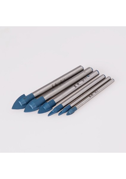 8mm Cam Karo Elmas Ucu Matkap Ucu Seti Tungsten Karbür Uçlu Mızrak Kafa Seramik Karo Mermer Ayna Matkap Uçları Duvar Sondajı (Yurt Dışından)