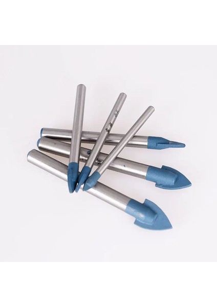 8mm Cam Karo Elmas Ucu Matkap Ucu Seti Tungsten Karbür Uçlu Mızrak Kafa Seramik Karo Mermer Ayna Matkap Uçları Duvar Sondajı (Yurt Dışından)