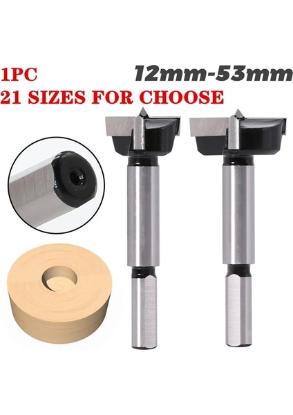 15MM 1 Adet 12-53MM Uzatmak Forstner Bit Burgu Matkap Uçları Ahşap Delik Testere Ağaç Işleme Açacağı Ahşap Kesici Menteşe Pencere Alaşım Kilit (Yurt Dışından)
