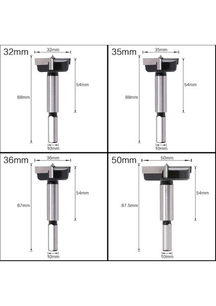 15MM 1 Adet 12-53MM Uzatmak Forstner Bit Burgu Matkap Uçları Ahşap Delik Testere Ağaç Işleme Açacağı Ahşap Kesici Menteşe Pencere Alaşım Kilit (Yurt Dışından)