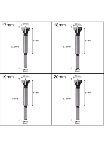 15MM 1 Adet 12-53MM Uzatmak Forstner Bit Burgu Matkap Uçları Ahşap Delik Testere Ağaç Işleme Açacağı Ahşap Kesici Menteşe Pencere Alaşım Kilit (Yurt Dışından)