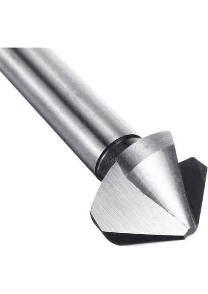 6 Adet Kutu ile Şerit 6 Adet 6.3-20.5mm Pah Kırma Uçlu Freze 3 Flüt Yuvarlak Sap 90 Derece Hss Havşa Çapak Alma Konik Matkap Ucu (Yurt Dışından)