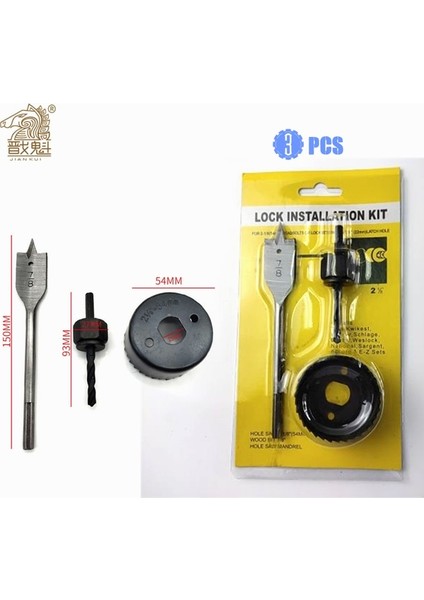 3 Adet 3-16 Adet Ağaç Işleme Delik Testere Seti Matkap Ucu Karbon Çelik 19-127MM Delik Kesici Seti Alçıpan Tavan Için Ahşap Delik Testere Seti (Yurt Dışından)