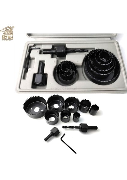 3 Adet 3-16 Adet Ağaç Işleme Delik Testere Seti Matkap Ucu Karbon Çelik 19-127MM Delik Kesici Seti Alçıpan Tavan Için Ahşap Delik Testere Seti (Yurt Dışından)