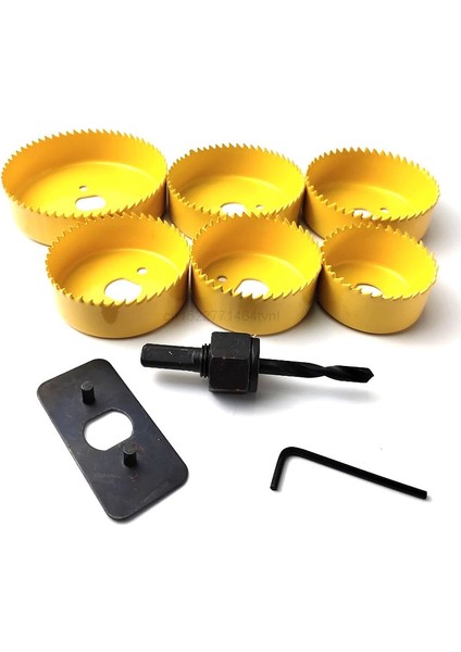 3 Adet 3-16 Adet Ağaç Işleme Delik Testere Seti Matkap Ucu Karbon Çelik 19-127MM Delik Kesici Seti Alçıpan Tavan Için Ahşap Delik Testere Seti (Yurt Dışından)