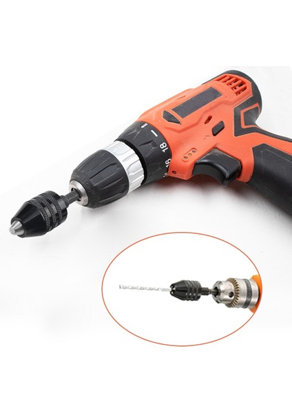 0.3-3.4 Yuvarlak Matkap Chuck Anahtarsız Tornavida Darbeli Sürücü Adaptörü Elektrikli Mikro Motor Kelepçe Mini Ayna Fikstürü Hex Shank Matkap Uçları Adaptörü (Yurt Dışından)