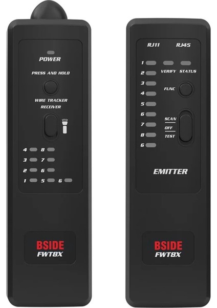 FWT8X Bsıde FWT8X Parazit Önleyici Ağ Kablosu Takip Cihazı Detecteur RJ11 RJ45 Lan Ethernet Telefon Kablosu Test Cihazı Telekom Elektrikli Çalışma (Yurt Dışından) fiyatları