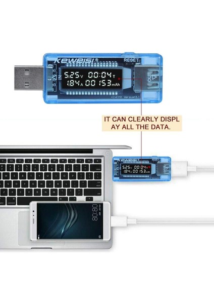 Siyah 3 In 1 USB Test Cihazı Akım Gerilim Göstergesi Elektrik Ampermetre Güç Ölçer Şarj Dc Dijital Multimetre Voltmetre Wattmetre (Yurt Dışından) fırsatları