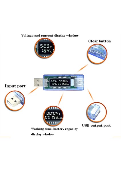 Siyah 3 In 1 USB Test Cihazı Akım Gerilim Göstergesi Elektrik Ampermetre Güç Ölçer Şarj Dc Dijital Multimetre Voltmetre Wattmetre (Yurt Dışından) indirimleri