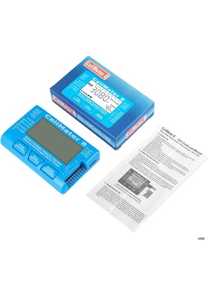 Blue Cellmeter 8 Denge Tutucu Test Cihazı Lcd-Dijital Kapasite Kontrol Cihazı (Yurt Dışından) fırsatları