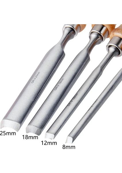 8mm Keski 8/12/18/25MM Yarım Daire Ahşap Keski Oyma Bıçağı Krom-Vanadyum Çelik Ahşap Oyma Aletler (Yurt Dışından) modelleri