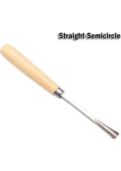Düz Profesyonel Ahşap Oyma Keski Marangozluk El Keskiler Dıy Ağaç Işleme Araçları Gravür Oyma Bıçağı (Yurt Dışından)