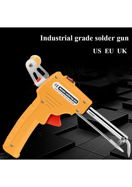 Yeşil Harici Isı Ab Fişi 220V Elektrikli Havya 110V/220V 60W Abd/ab/ingiltere Tak El Tipi Dahili Isıtma Otomatik Olarak Teneke Tabancası Kaynak Onarım Araçları Gönder (Yurt Dışından) modelleri