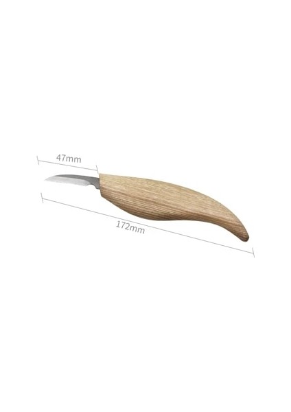 1 Adet Ahşap Oyma Kesici El Aleti Seti El Keski Dıy Ahşap Oyma Bıçağı Çip Bıçaklar Yüksek Mukavemetli Kancalı Gravür Sanat Zanaat Aracı (Yurt Dışından)