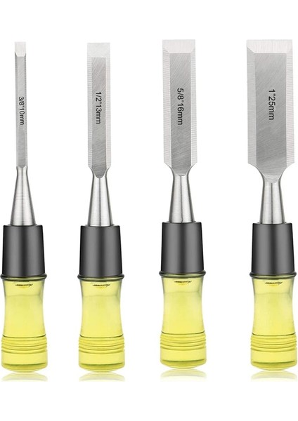 16MM Yeni 4 Adet/takım Ahşap Oyma Keski Düz Oyma Bıçağı 3/8 "1/2"/5/8 "/1" Marangoz Dıy Ağaç Işleme Araçları (Yurt Dışından) fiyatları