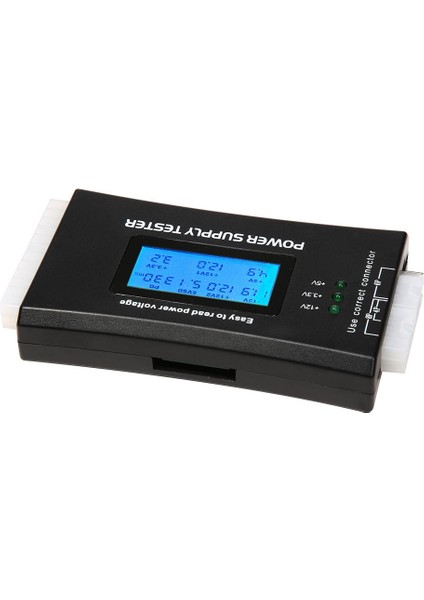 Dijital LCD Ekran Pc Bilgisayar 20/24 Pin Güç Kaynağı Test Cihazı Kontrol Hızlı Banka Kaynağı Güç Ölçme Teşhis Test Cihazı Araçları (Yurt Dışından)