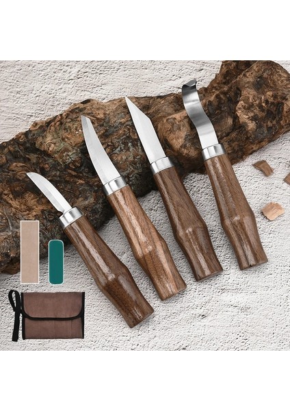 4pc 7pcs Ahşap Oyma Keski Bıçak El Aleti Seti Temel Detaylı Ağaç Işçileri Gouges Çok Amaçlı Dıy Profesyonel Alaşımlı Çelik (Yurt Dışından)
