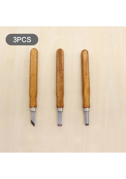 3 Adet 3-12 Adet/takım Ahşap Oyma Keski Araçları Ahşap Oyma Dıy Ağaç Işleme Gravür Zeytin Oyma Bıçağı El Yapımı Bıçak Aracı Set (Yurt Dışından)