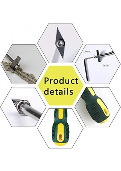 1 Takım Profesyonel Seramik Karo Harç Sökücü Aracı Çelik Kiremit Boşluk Temizleyici Matkap Ucu Zemin Duvar Dikiş Çimento Inşaat Temizleme (Yurt Dışından) fırsatları