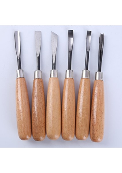 6PCS-B306 8 Adet ve 6 Adet Ağaçkakan Kuru El Ahşap Oyma Aletler, Profesyonel Ağaç Işleme Graver Keski Seti Oyuklar Araçları (Yurt Dışından)