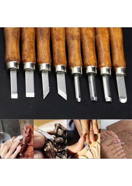 4 Adet 3-4-5 Adet/takım Ağaç Işleme Oyma Araçları Dıy Çok Fonksiyonlu El Yapımı Sanat Oyma Bıçağı Ahşap Saplı Oyma Bıçağı Aracı (Yurt Dışından) fiyatları