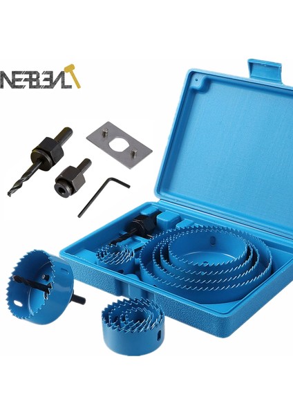 45G-13PCS 5/8/13 Adet Ağaç Işleme Delik Testere Seti Matkap Ucu Karbon Çelik 19-127MM Delik Kesici Alçıpan Tavan Ahşap Delik Testere Kiti (Yurt Dışından) fiyatları
