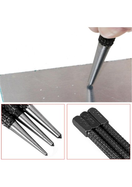 3mm 1 Adet 1 Adet Alaşımlı Çelik Merkezi Zımba Konik Nokta Çapı Metal Ahşap Markalama Sondaj Aracı Alaşımlı Çelik Metal Ahşap Delme Araçları (Yurt Dışından) fiyatları