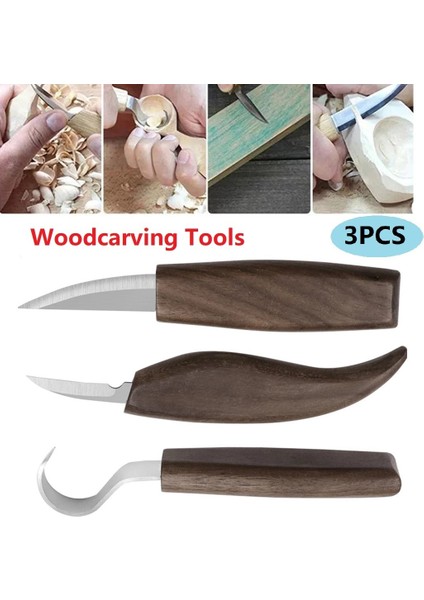 3 Adet Ahşap Oyma Araçları Keski Ağaç Işleme Kesici El Aleti Seti Ahşap Oyma Bıçağı Dıy Soyma Ahşap Oyma (Yurt Dışından) fiyatları