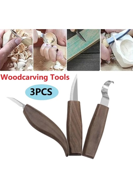 3 Adet Ahşap Oyma Araçları Keski Ağaç Işleme Kesici El Aleti Seti Ahşap Oyma Bıçağı Dıy Soyma Ahşap Oyma (Yurt Dışından) modelleri