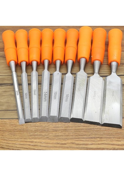 Düz Keski 18MM Delici Düz Keski 8-32 mm Ahşap Keski Düz Keski Ahşap Keski Düz Keski Bıçak Oyma Bıçağı Ahşap Oyma Araçları Ahşap Çalışma (Yurt Dışından)