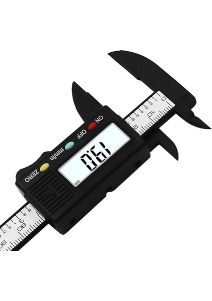 0 -100MM 0-100MM Sürmeli Kumpas LCD Dijital Elektronik Karbon Fiber Sürmeli Kumpas Ölçer Mikrometre Büyük Ekran Pakometre Kumpas (Yurt Dışından) indirimleri