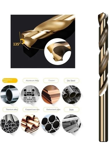 3mm Kobalt Yüksek Hız Çeliği Büküm Matkap Ucu M35 Paslanmaz Çelik Alet Seti Aksesuarları Metal Paslanmaz Çelik Sondaj Metal Işleme (Yurt Dışından) modelleri