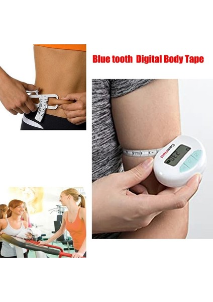 Bluetooth Bandı Dijital Mezura Doğru Vücut Mezura Ölçüleri 8 Vücut Parçası Bluetooth Dijital Mezura Vücut Yağ Kumpas (Yurt Dışından) fırsatları