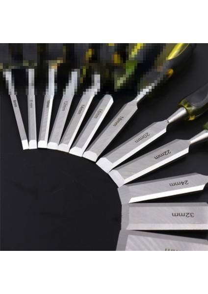 Düz Keski 10MM 6MM-38MM Keski Yüksek Krom Vanadyum Çelik Ahşap Oyma Düz Keski Oyma Bıçağı Gravür Çalışma Marangoz Dıy Keski (Yurt Dışından)