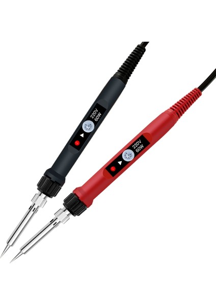60W Red1 Ab 60W Taşınabilir Elektrikli Havya Kaynak Ütüleri Sıcaklık Ayarlanabilir 220V 110V Kaynak Rework Istasyonu Lehimleme Ipuçları (Yurt Dışından)