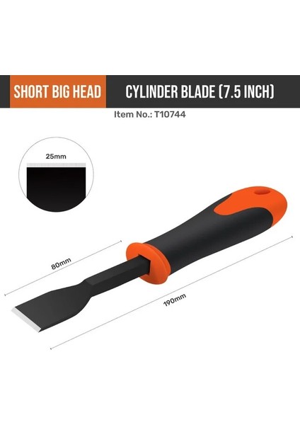 T10744 Yüksek Spec 1 Adet Marangozluk Düz Keski Yağı Araba Motoru Silindir Temizleme Bıçağı Kazıyıcı Kullanılabilir Kaymaz Araba Oto Tamir Temizleme Aracı (Yurt Dışından)