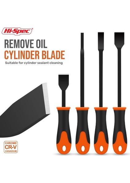 T10744 Yüksek Spec 1 Adet Marangozluk Düz Keski Yağı Araba Motoru Silindir Temizleme Bıçağı Kazıyıcı Kullanılabilir Kaymaz Araba Oto Tamir Temizleme Aracı (Yurt Dışından) modelleri