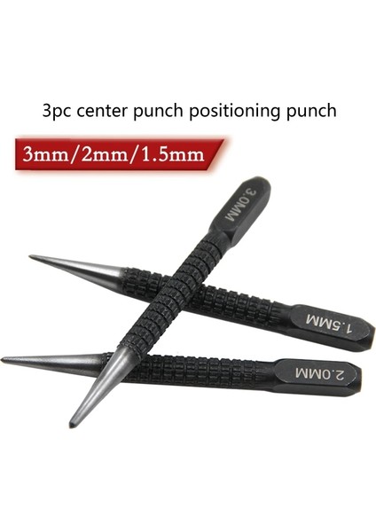 1.5 mm Merkezi Damga Rulman Çelik Kaymaz Otomatik Merkezi Punch Seti Dıy Markalama Aracı Metal 367D (Yurt Dışından) modelleri