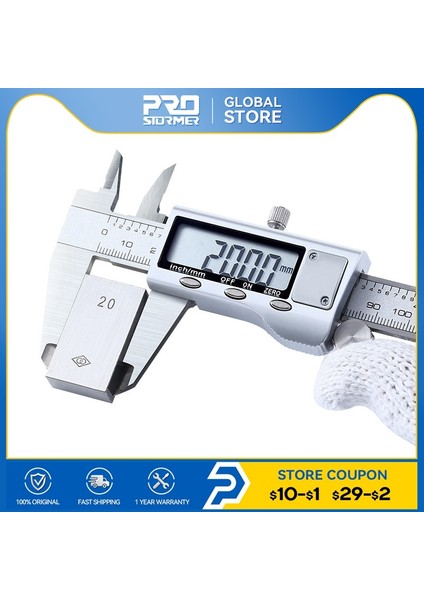 Caliper-Set5 0-150MM Sürmeli Kumpas Plastik/paslanmaz Çelik 6 Inç Enstrüman LCD Dijital Kaliper Derinlik Ölçme Aletleri Prostormer (Yurt Dışından) fırsatları