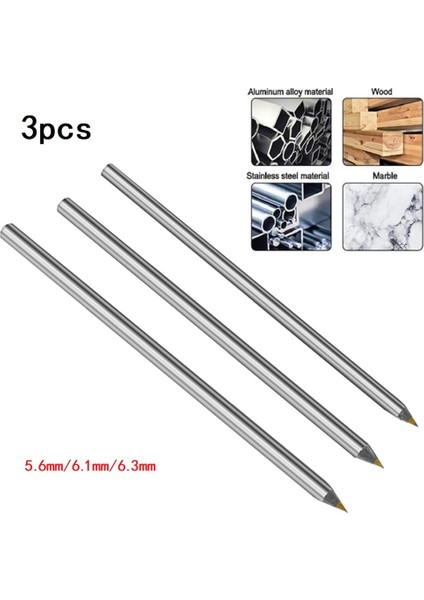 3 Adet Alaşım Scribe Kalem Karbür Scriber Kalem Metal Ahşap Cam Karo Kesme Işaretleyici Kalem Metal Işleme Ağaç Işleme El Aletleri (Yurt Dışından) fiyatları