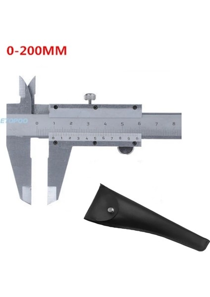 0-200MM 300MM/12 Inç 200MM/8 Inç 150MM/6 Inç 100MM/4 Inç 0-70MM Sürmeli Kumpas Mikrometre Kalınlık Ölçer Kaymak Kumpas Ölçüm Aracı (Yurt Dışından)