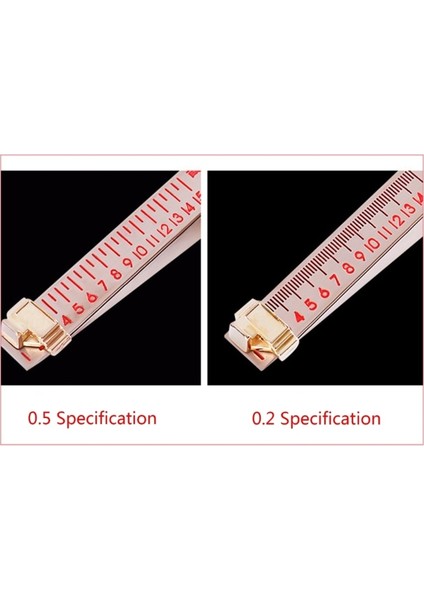 0.2mm Taşınabilir Kama Şekilli Sürmeli Feeler Ölçer 0.2/0.5mm-Hassas 1-15MM Ev Mühendisliği Muayene Düzlük Ölçü Aracı (Yurt Dışından) fırsatları