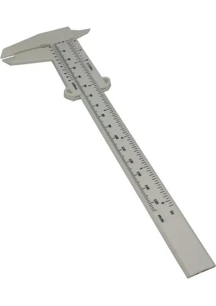 150MM Beyaz Xiaomi 150MM Plastik Sürmeli Kumpas Diyafram Derinlik Çapı Ölçüsü Dıy Aracı Ağaç Işleme Metal Işleme Sıhhi Tesisat Modeli Yapımı (Yurt Dışından)