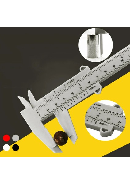 150MM Beyaz Xiaomi 150MM Plastik Sürmeli Kumpas Diyafram Derinlik Çapı Ölçüsü Dıy Aracı Ağaç Işleme Metal Işleme Sıhhi Tesisat Modeli Yapımı (Yurt Dışından) indirimleri