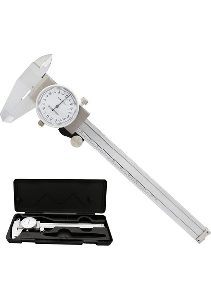 No 1 Kasa Arama Kumpasları 0-150 mm 0.02MM Yüksek Hassasiyetli Sanayi Paslanmaz Çelik Sürmeli Kumpas Darbeye Dayanıklı Metrik Ölçme Aracı (Yurt Dışından)